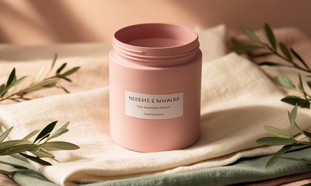 布と植物を添えて世界観を表現したブランド商品のスタイリング撮影